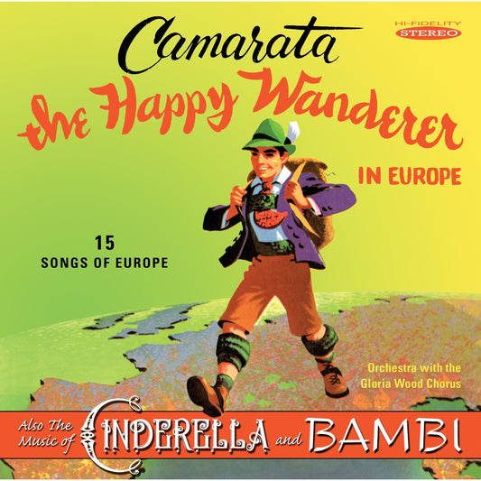 Tutti Camarata - The Happy Wanderer In Europe [CD]