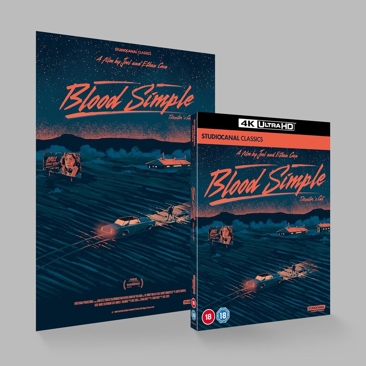 Blood Simple (UHD) [Blu-ray]