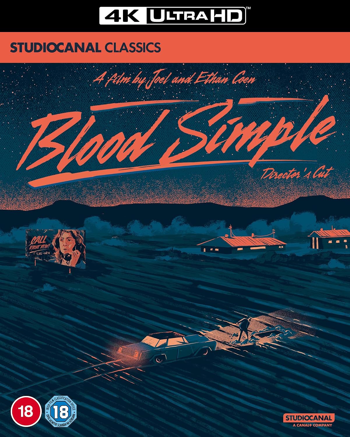 Blood Simple (UHD) [Blu-ray]