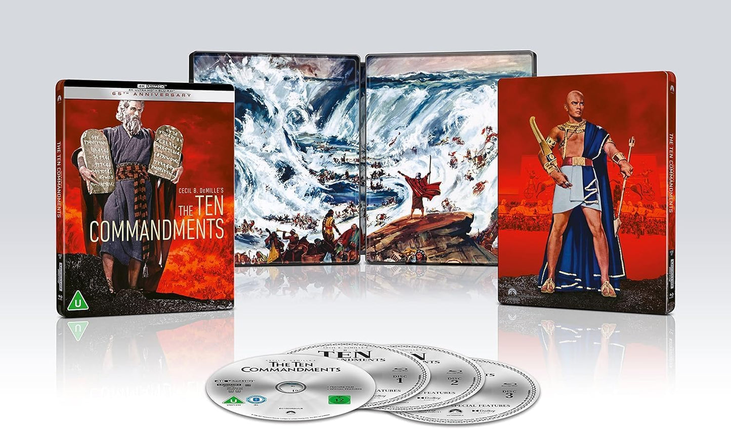 The Ten Commandments SteelBook [Blu-ray]