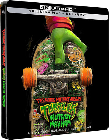 Teenage Mutant Ninja Turtles: Mutant Mayhem SteelBook [BLU-RAY]