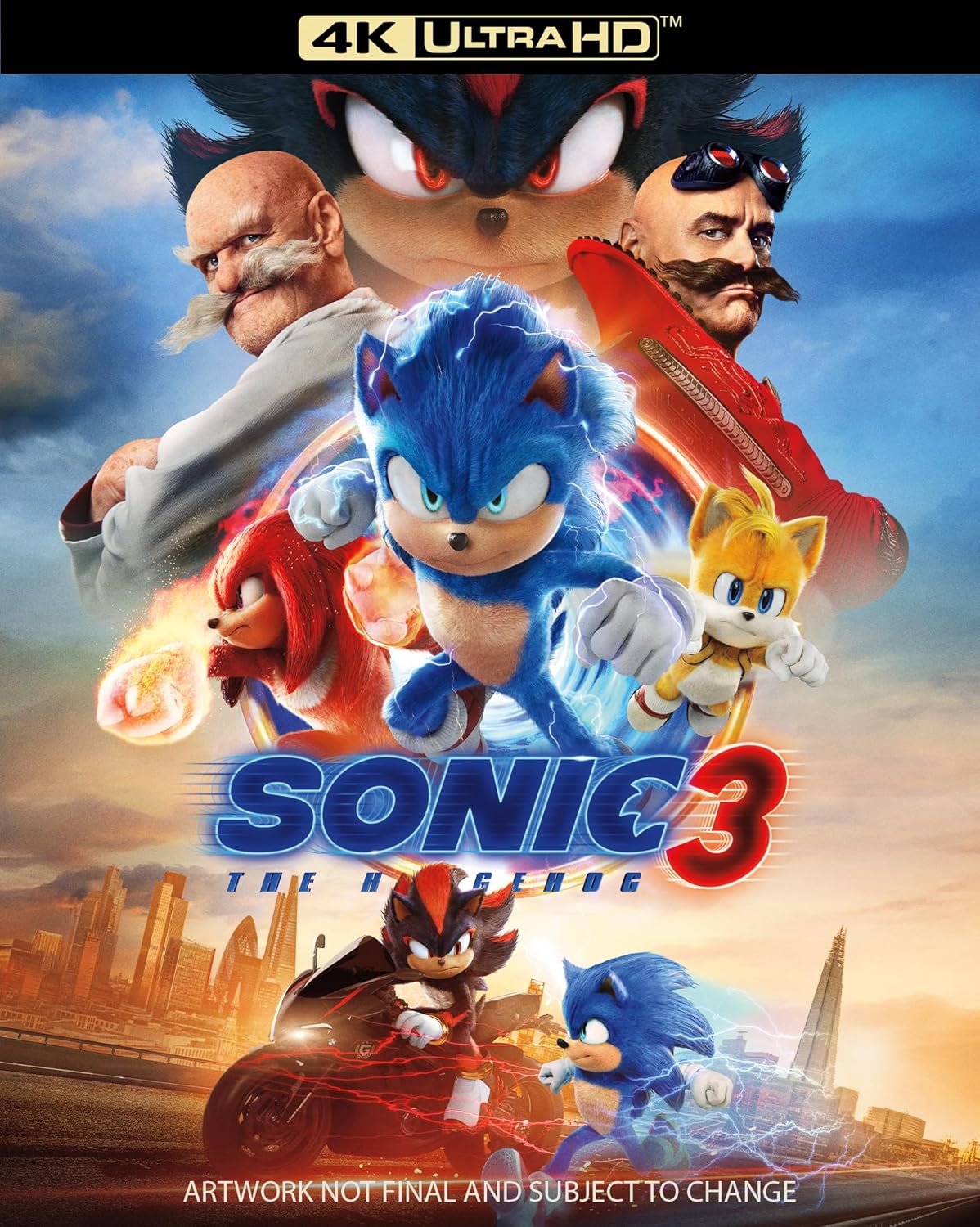 Sonic the Hedgehog 3 (UHD/BD) [Blu-ray]