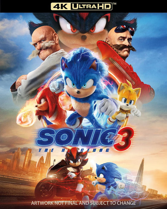 Sonic the Hedgehog 3 (UHD/BD) [Blu-ray]