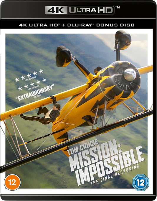 Mission: Impossible The Final Reckoning (UHD) [Blu-ray]