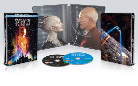 Star Trek: First Contact 30th Anniversary SteelBook [Blu-ray]