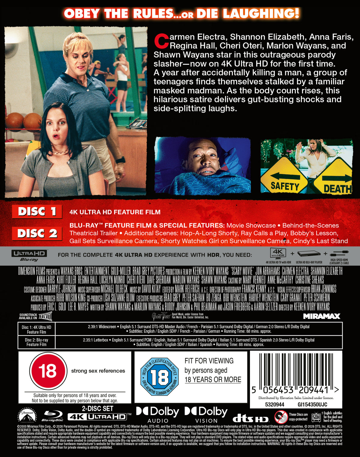 Scary Movie (2000) SteelBook [Blu-ray]
