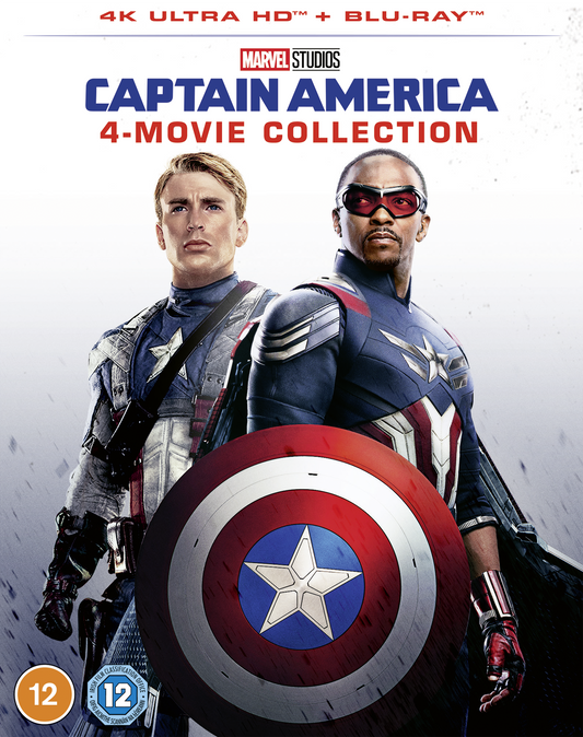 Marvels Captain America 1-4 Collection (UHD) [Blu-ray]