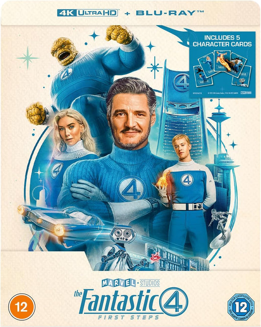 Marvel Studios The Fantastic Four UHD/BD SteelBook [Blu-ray]