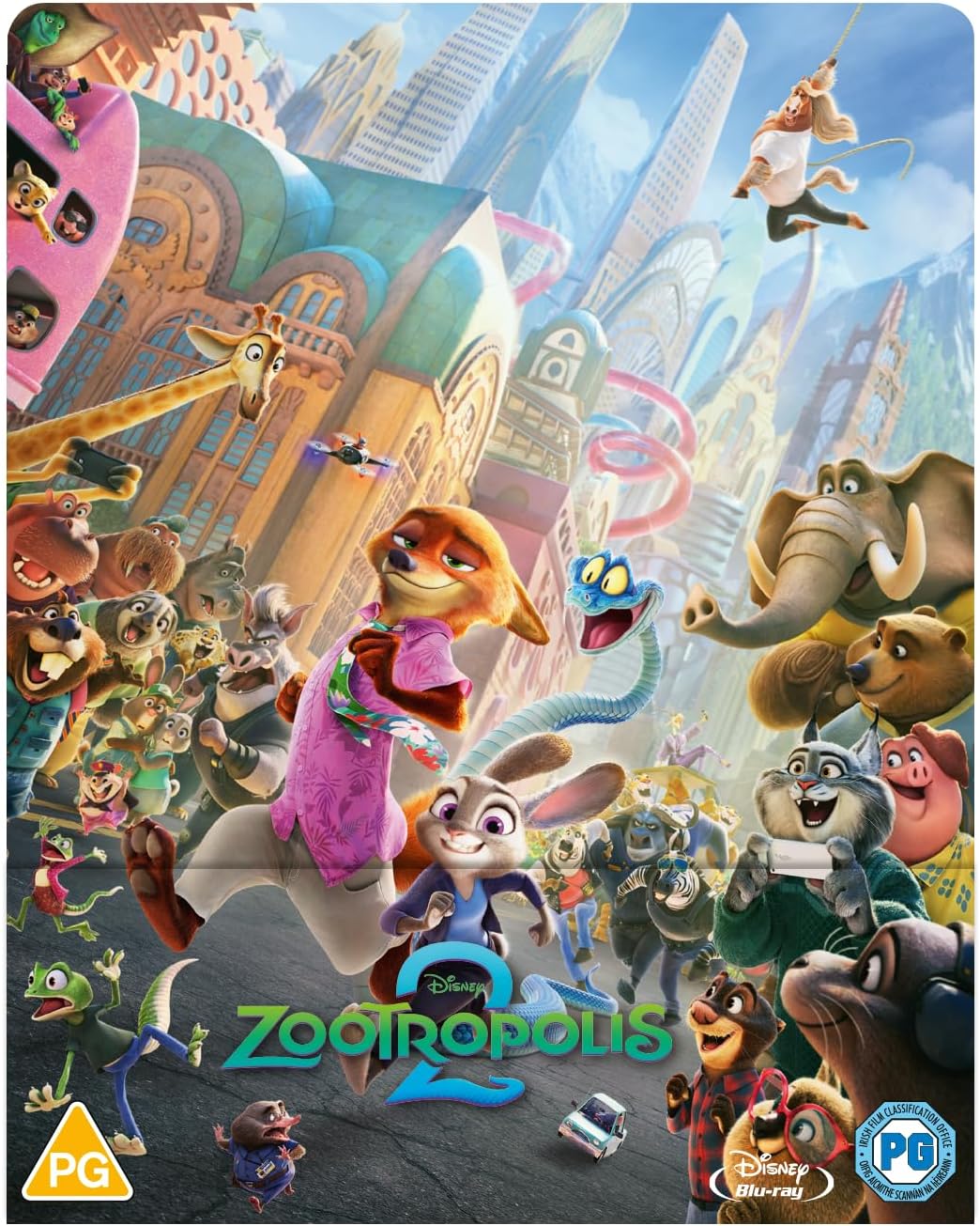 Disneys Zootropolis 2 SteelBook [Blu-ray]