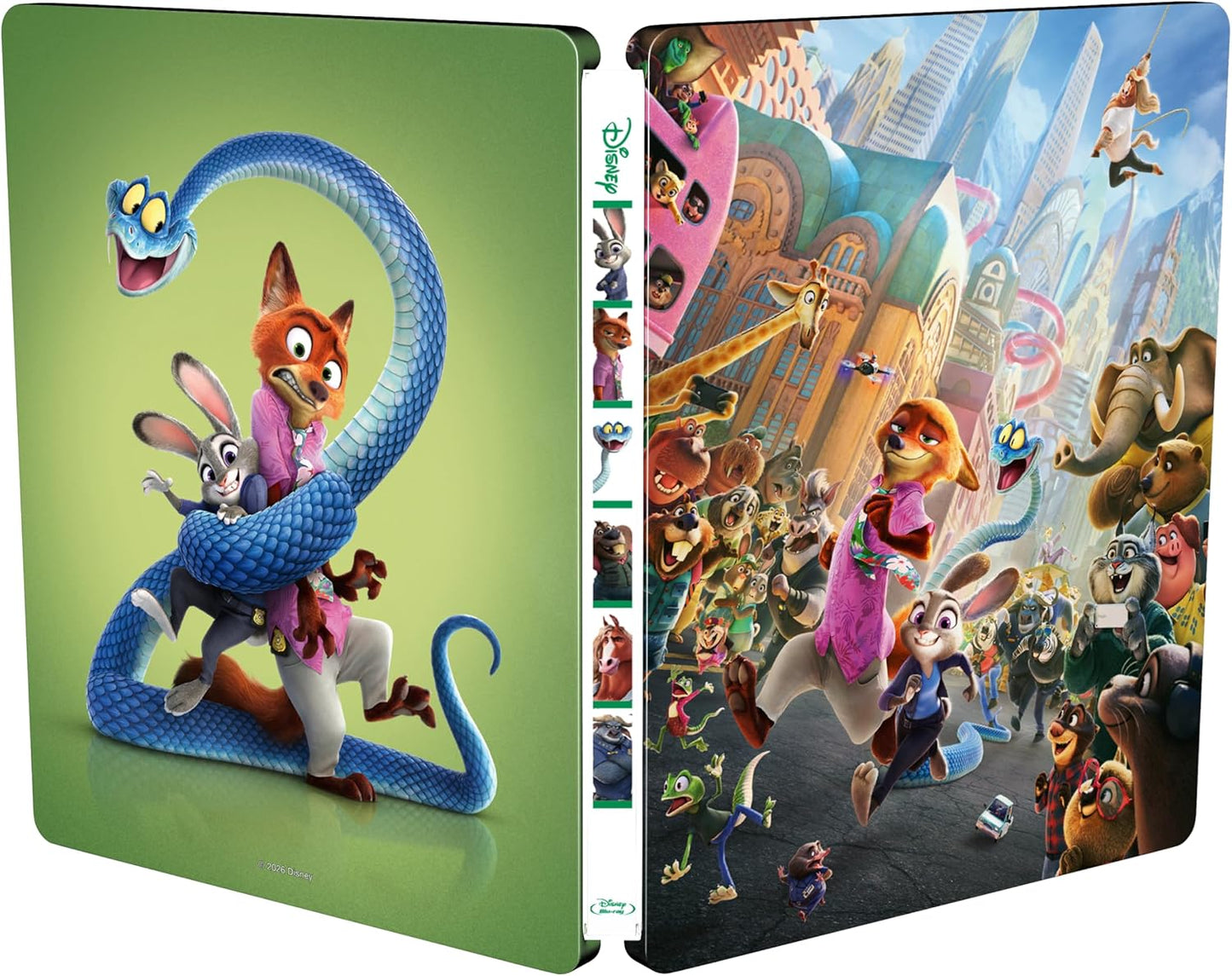 Disneys Zootropolis 2 SteelBook [Blu-ray]
