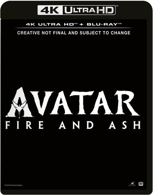Avatar: Fire and Ash UHD + BD + Bonus disc [Blu-ray]