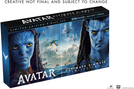 Avatar Ultimate 3 Movie Collection UHD/Blu-ray [Blu-ray]