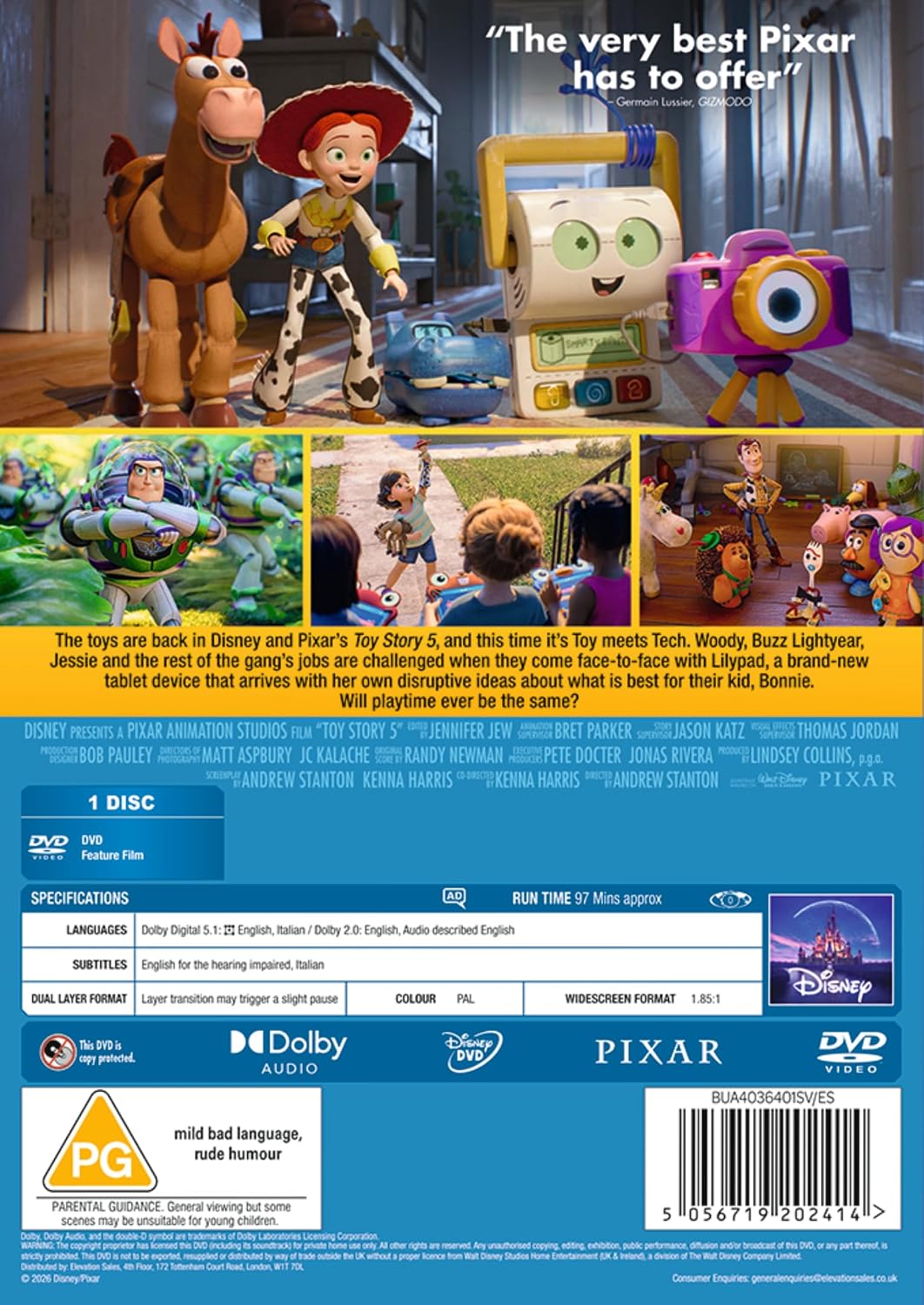 Disney Pixar's Toy Story 5 [DVD]