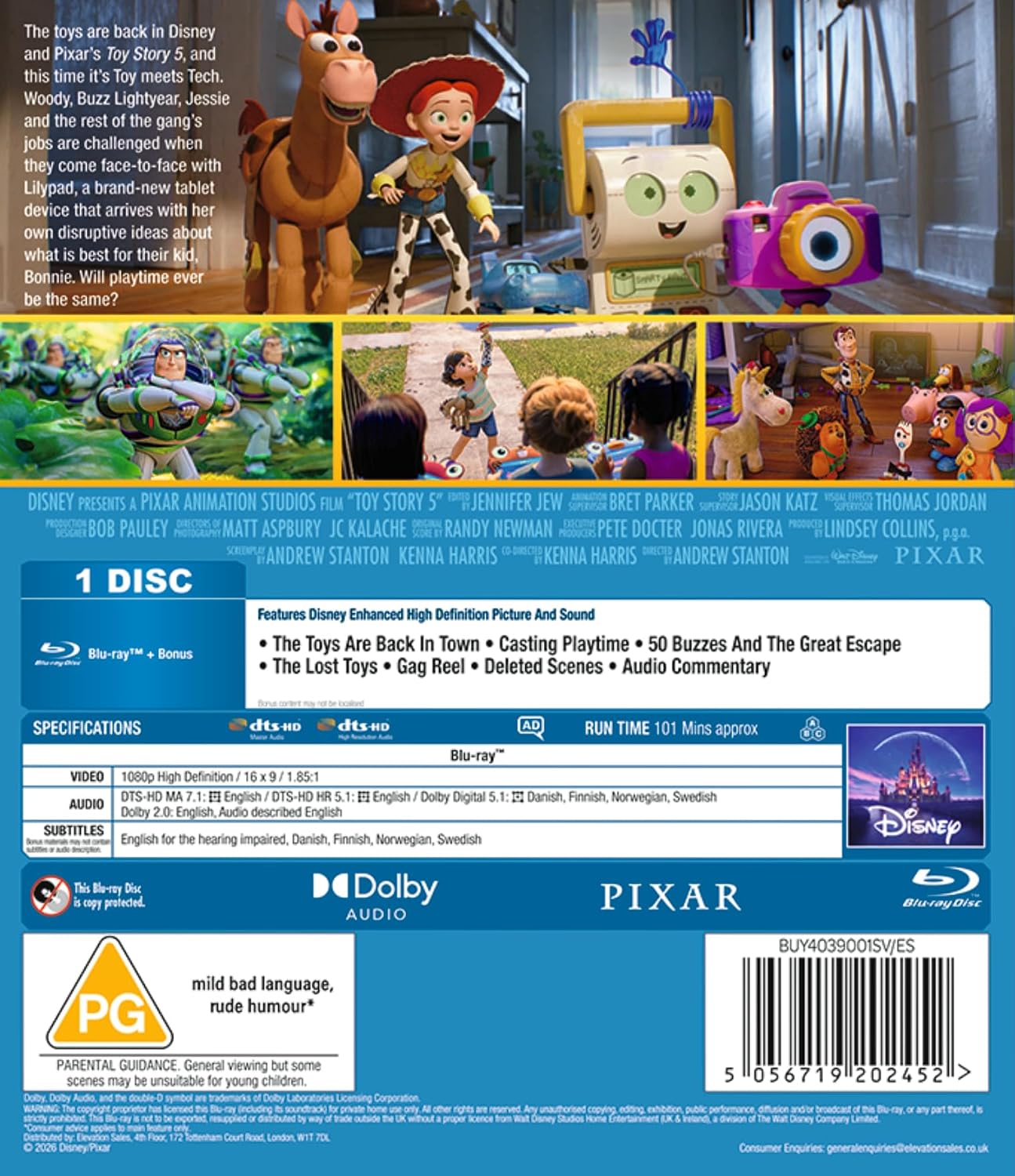 Disney Pixar's Toy Story 5 [Blu-ray]