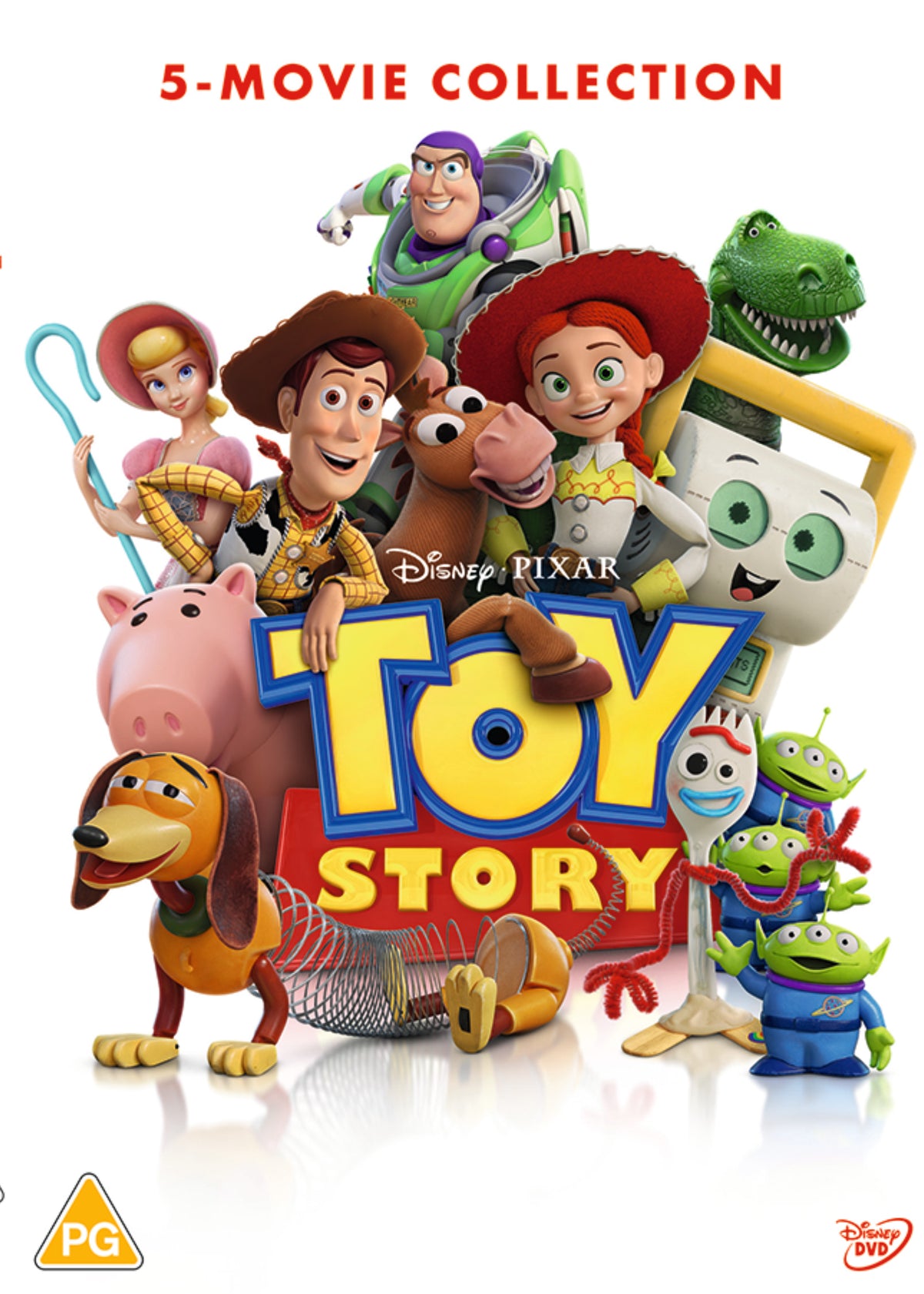 Disney Pixars Toy Story - 5 Movie Collection [DVD]
