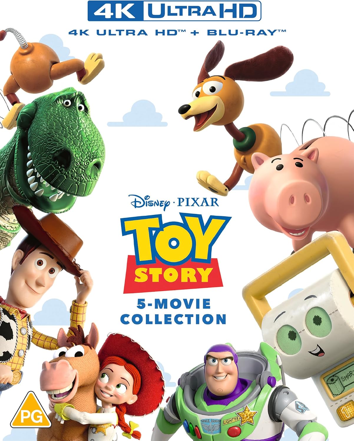 Disney Pixar's Toy Story - 5 Movie Collection UHD [Blu-ray]