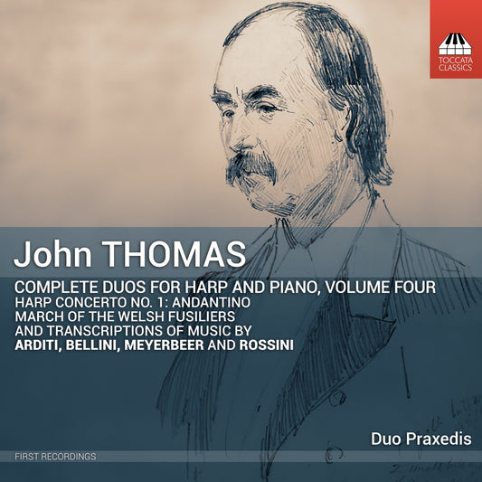 Duo Praxedis - Thomas - Duos Harp And Piano 4 [CD]
