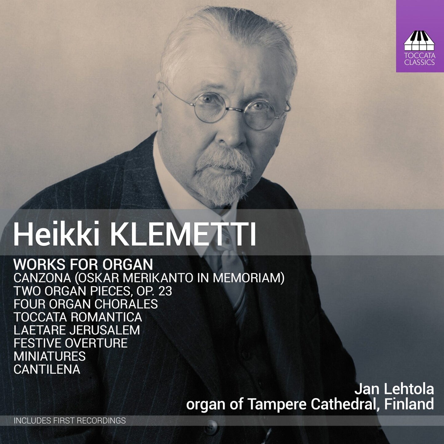JAN LEHTOLA - KLEMETTI - WORKS FOR ORGAN [CD]