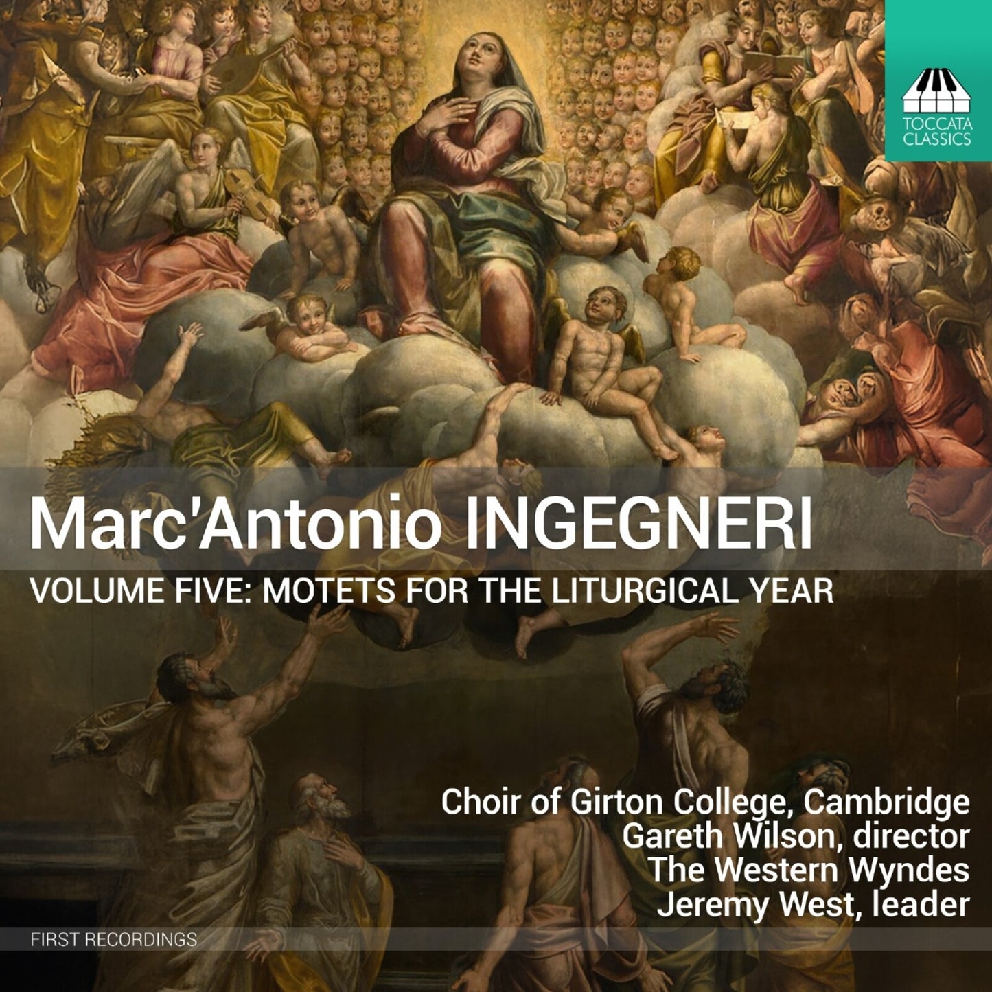 Girton College Choir/wilson - Ingegneri - Motets Vol 5 [CD]