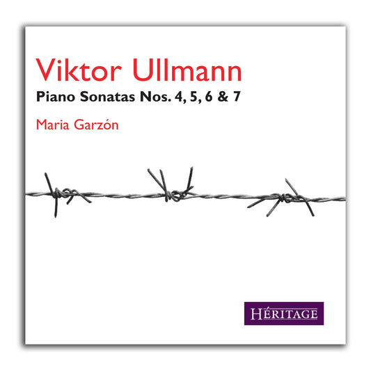 Maria Garzon - Viktor Ullmann Piano Sonatas [CD]
