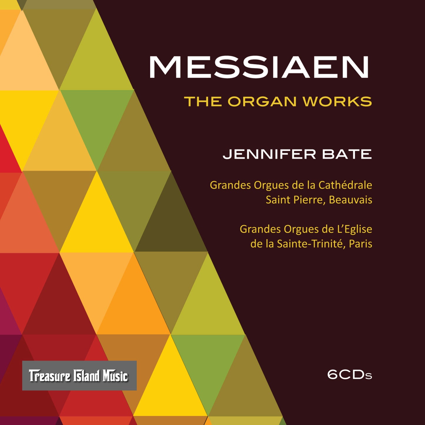 Jennifer Bate - Olivier Messiaen Complete Org [CD]