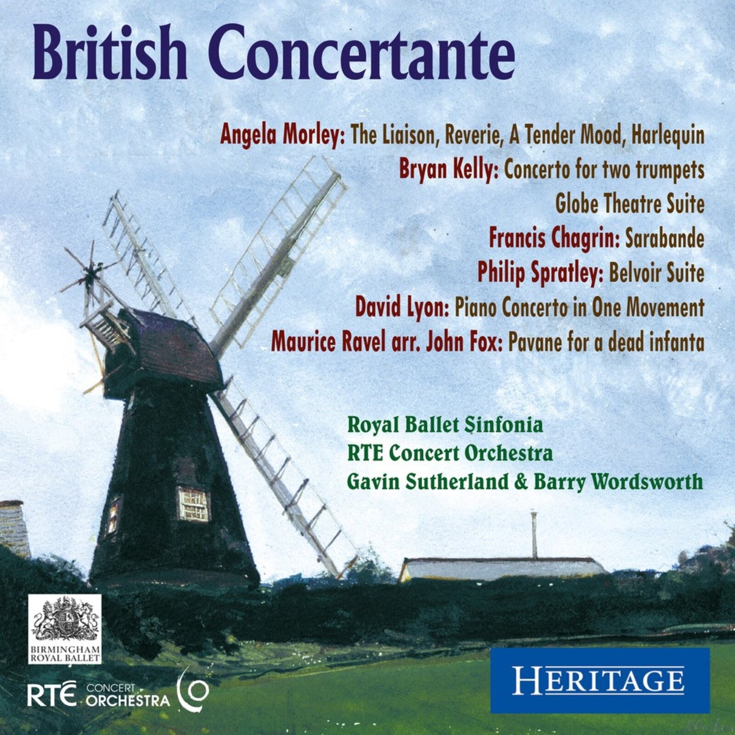 Rte Concert Orchestra; Barry W - British Concertante [CD]