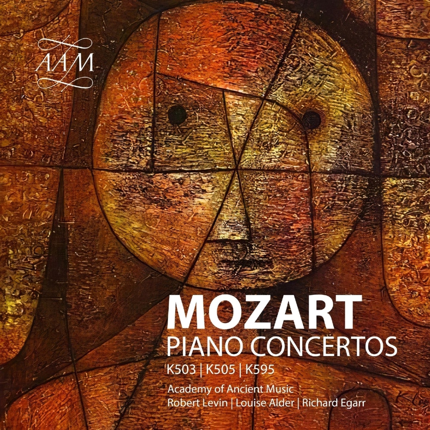 AAM/EGARR/LEVIN/ALDER - MOZART - PIANO CONCERTOS 25 & [CD]
