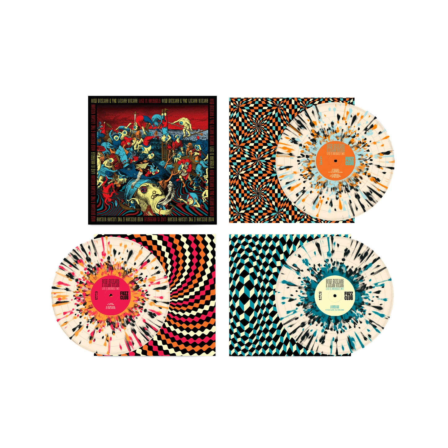 King Gizzard & The Lizard Wiza - Live In Brussels 19 (Fuzz Club Official Bootleg) (Coloured Vinyl) [VINYL]