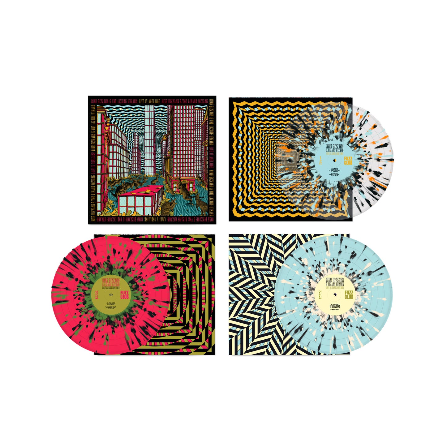 King Gizzard & The Lizard Wiza - Live In Adelaide 19 (Fuzz Club Official Bootleg) (Coloured Vinyl) [VINYL]