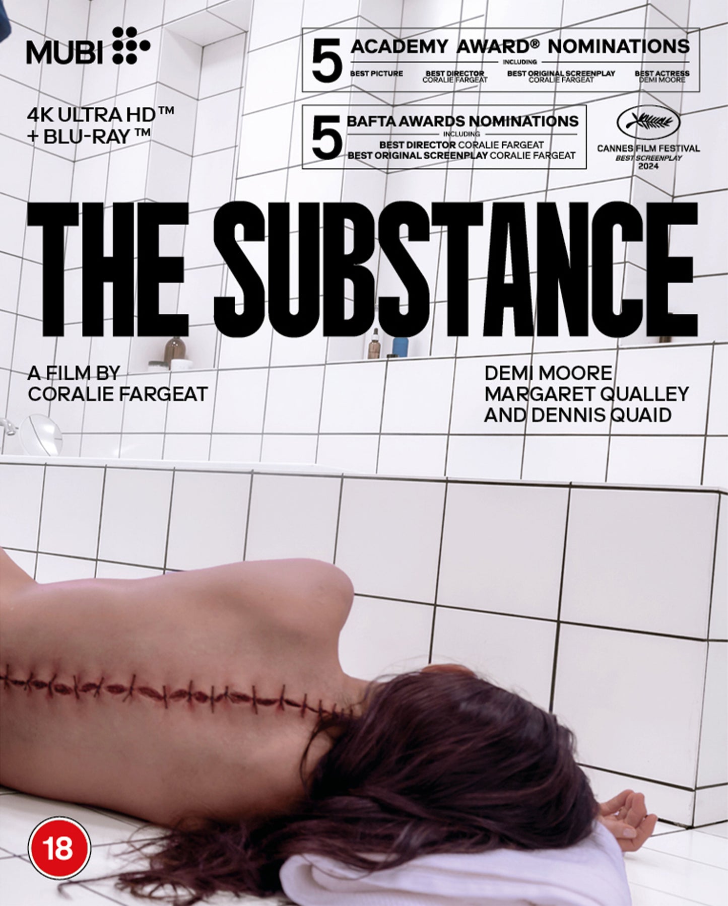 The Substance (UHD+BD) [Blu-ray]