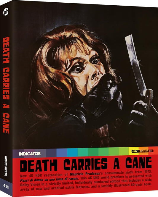Death Carries a Cane (Ltd 4K UHD) [Blu-ray]