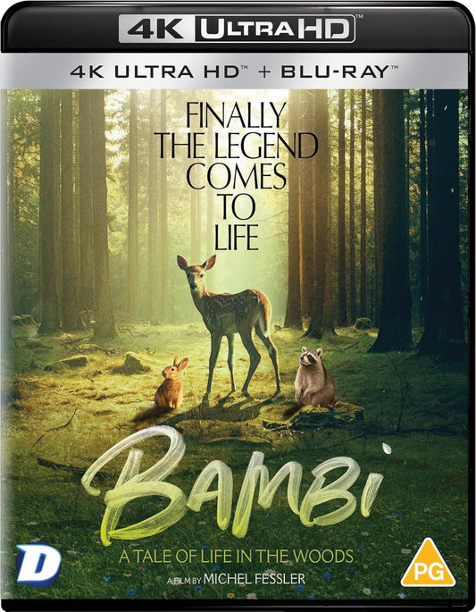 Bambi: A Tale of Life in the Woods 4K UHD & Blu-Ray [Blu-ray]