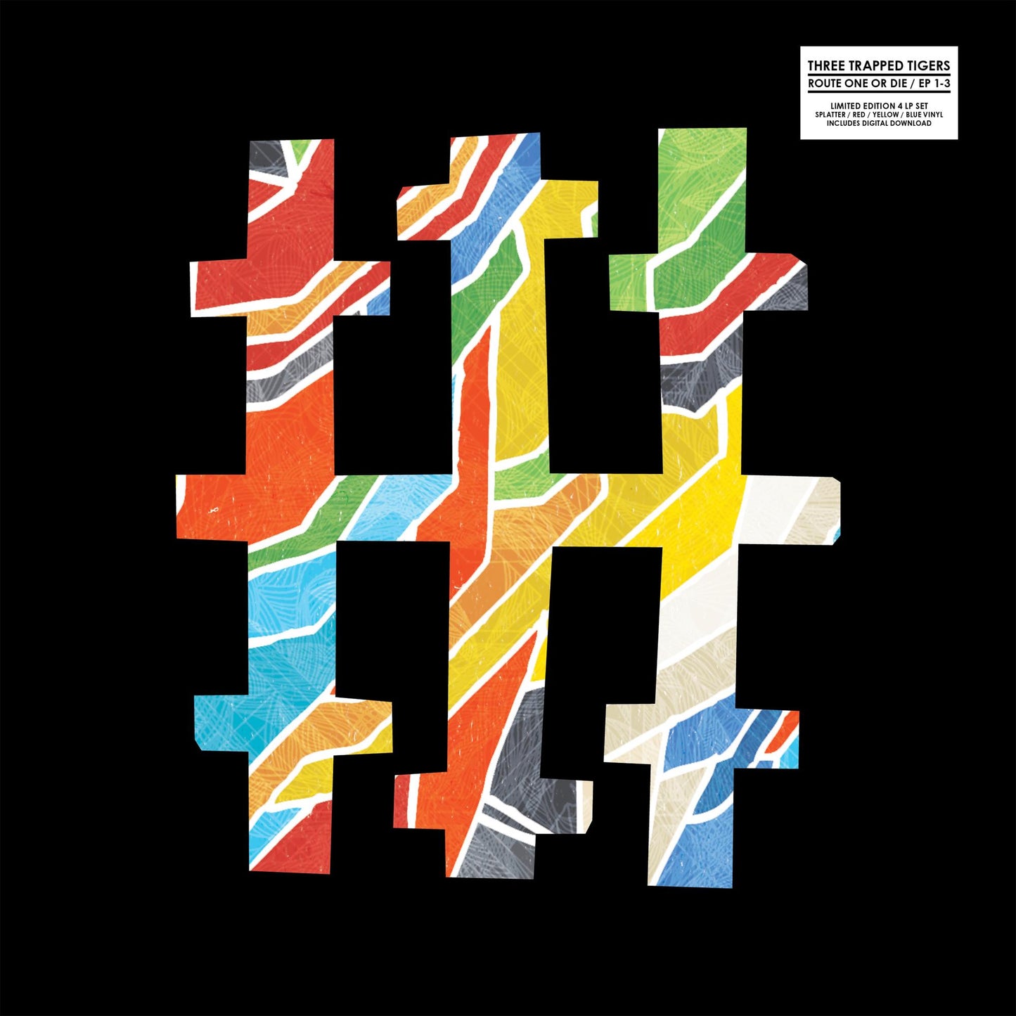 Three Trapped Tigers - Route One Or Die / Ep1-3 [VINYL]