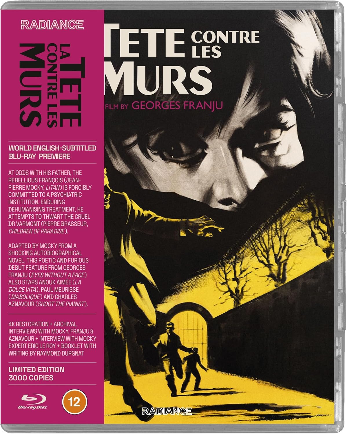 La tête contre les murs (Limited Edition) [Blu-ray]