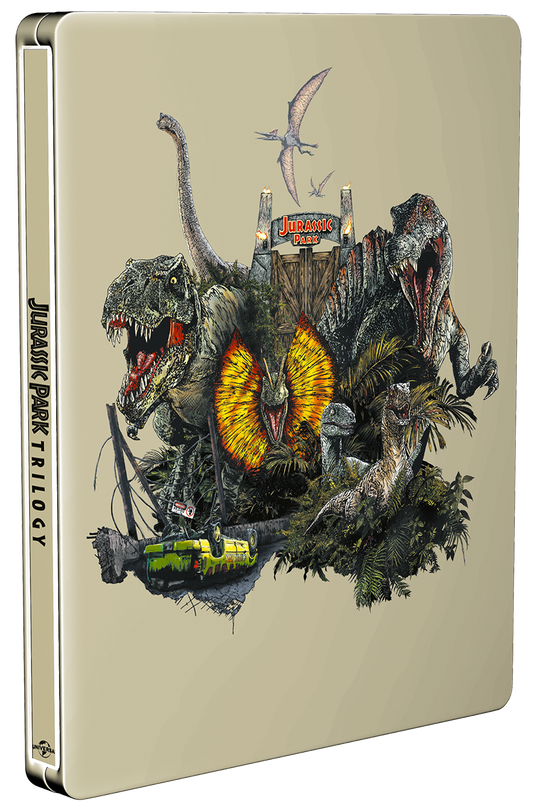 Jurassic Park Trilogy 4K UHD LTD Steelbook [Blu-ray]