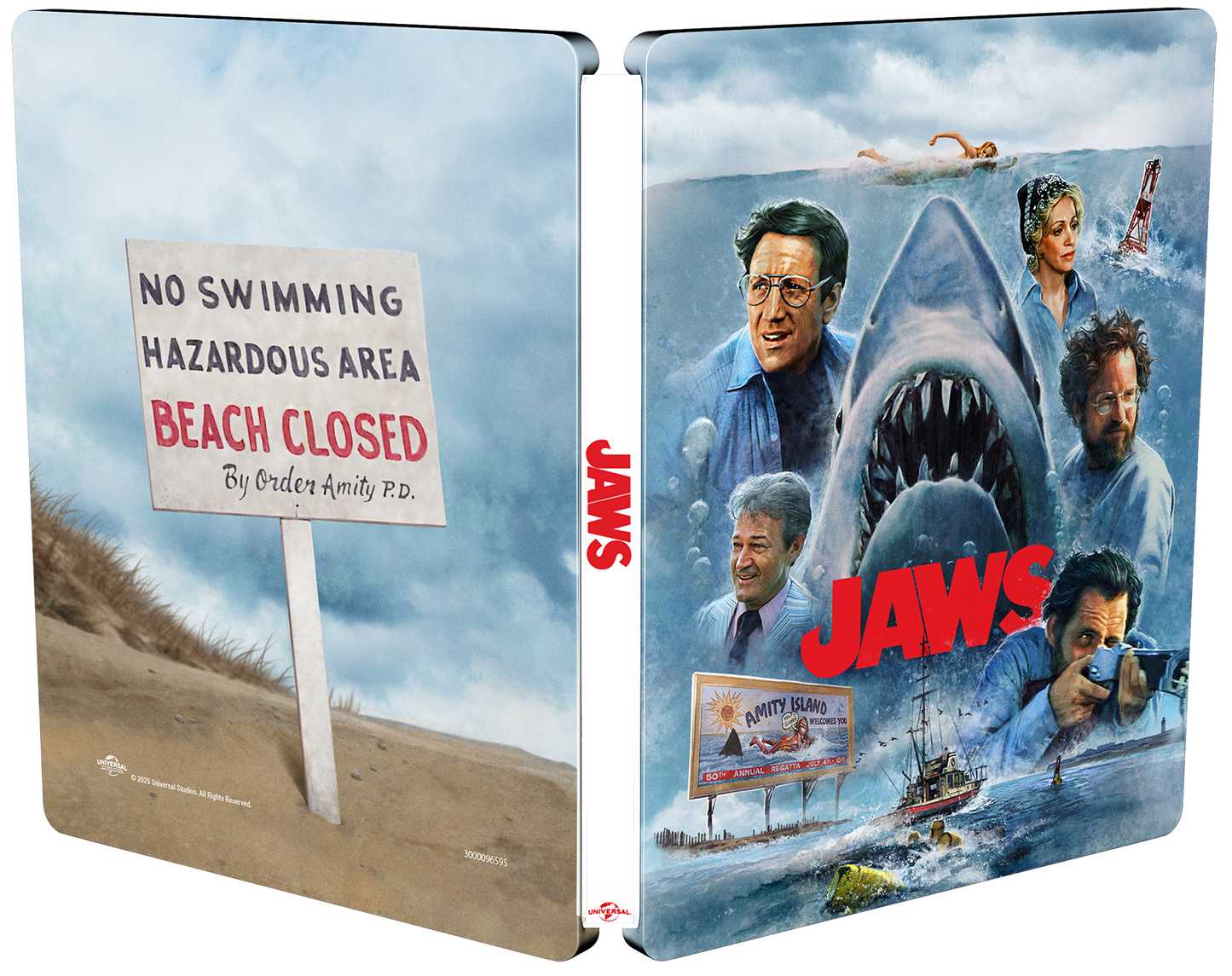 Jaws 50th Anniversary 4K UHD/BD Steelbook [Blu-ray]