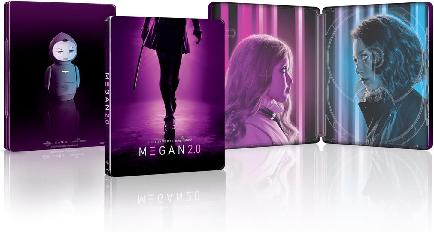 M3GAN 2.0 Steelbook 4K UHD & Blu-Ray [Blu-ray]