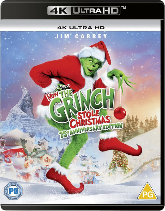 DR SEUSS HOW THE GRINCH STOLE CHRISTMAS 4K UHD [Blu-ray]