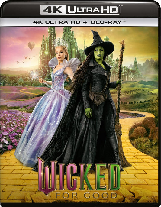Wicked: For Good 4K UHD & Blu-Ray [Blu-ray]
