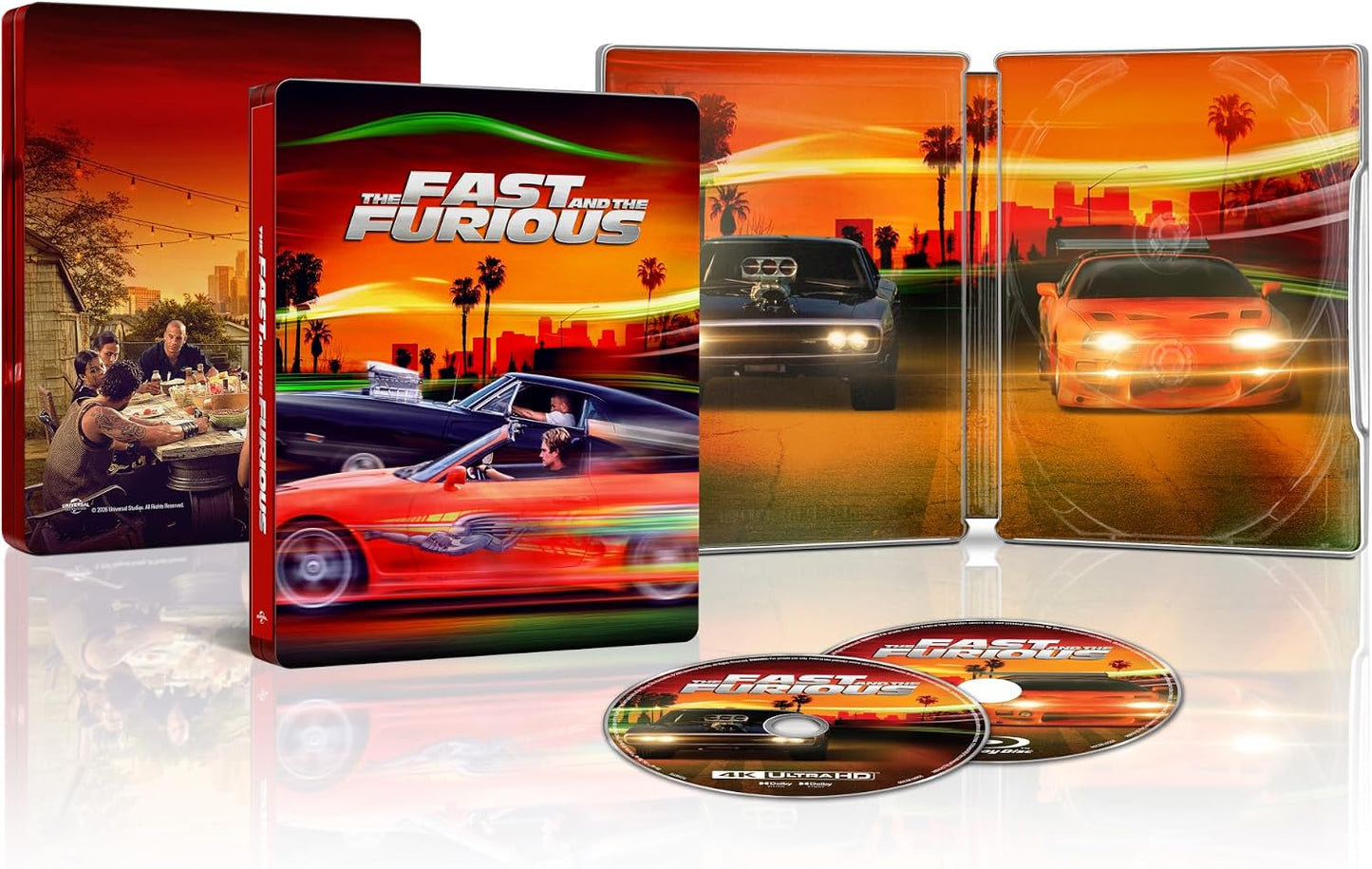 The Fast and the Furious 25th Anniversary Steelbook [Blu-ray]
