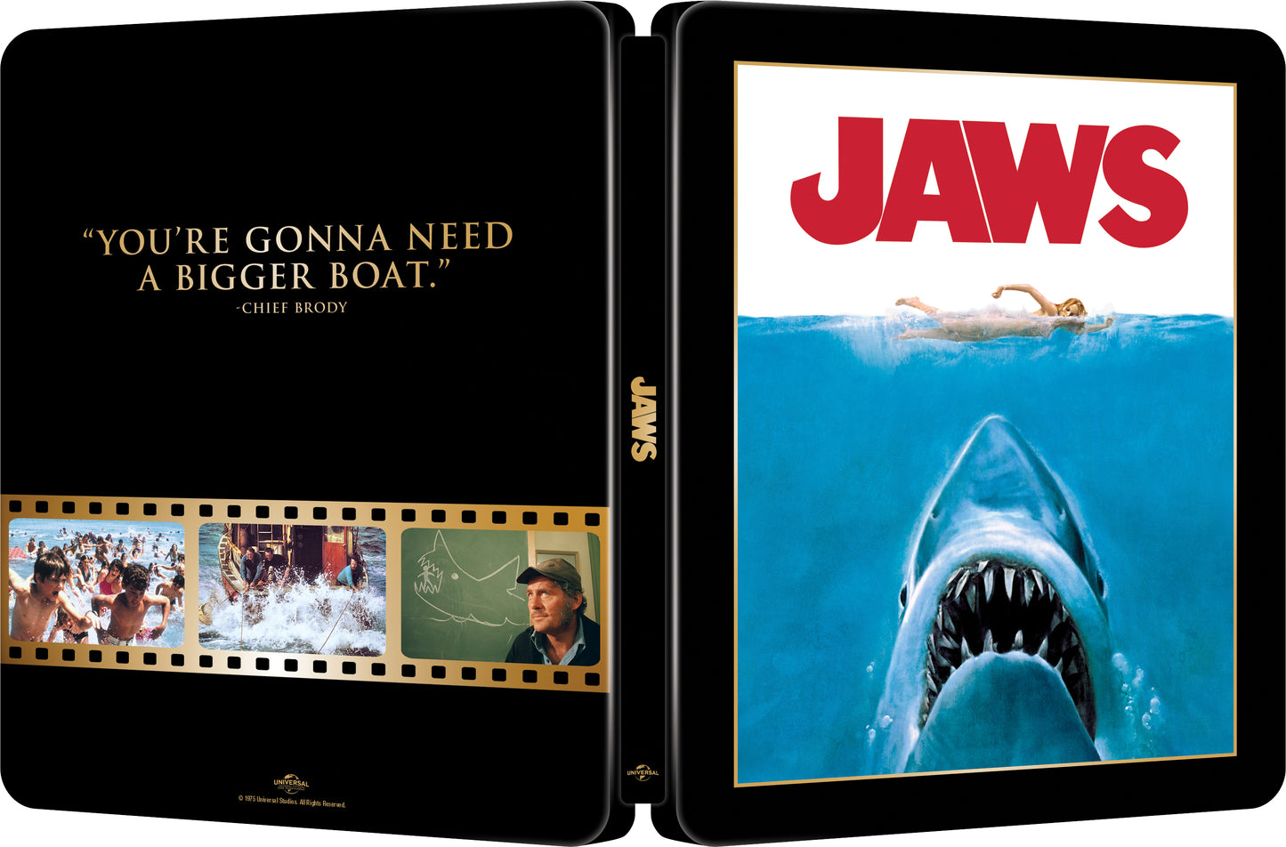 Jaws: Theatrical Poster 4K UHD/BD Steelbook (2026) [Blu-ray]