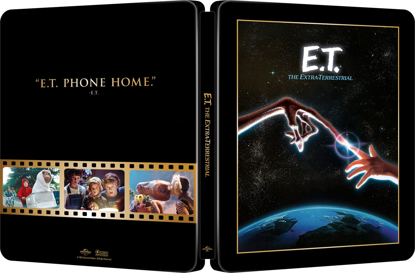 E.T: Theatrical Poster 4K UHD/BD Steelbook (2026) [Blu-ray]