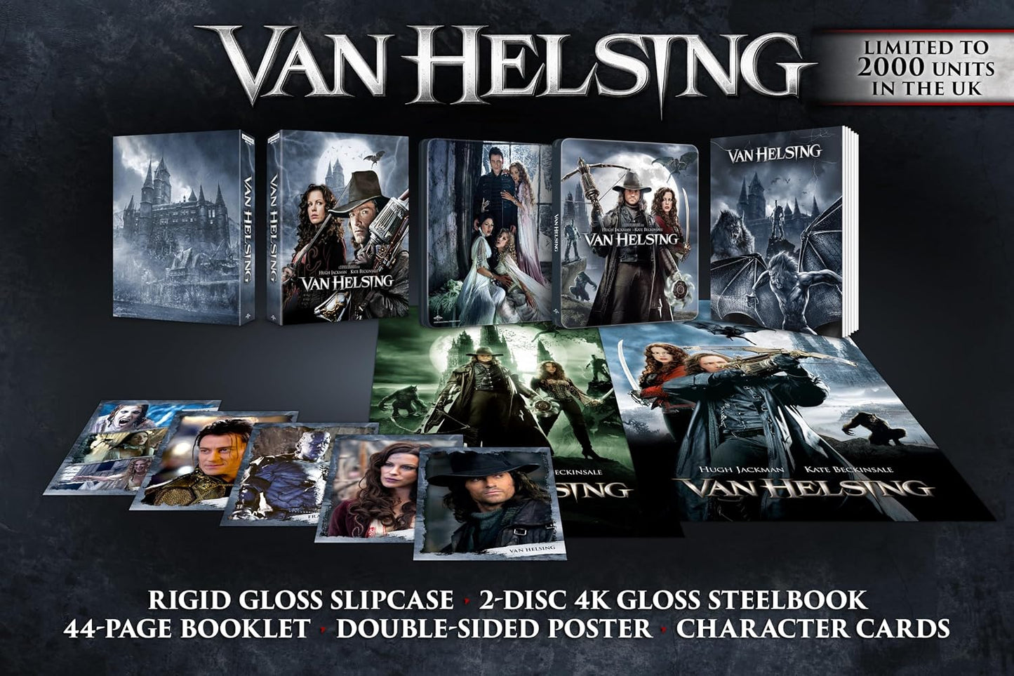 Van Helsing Collector's Ed 4k UHD/BD Steelbook [Blu-ray]