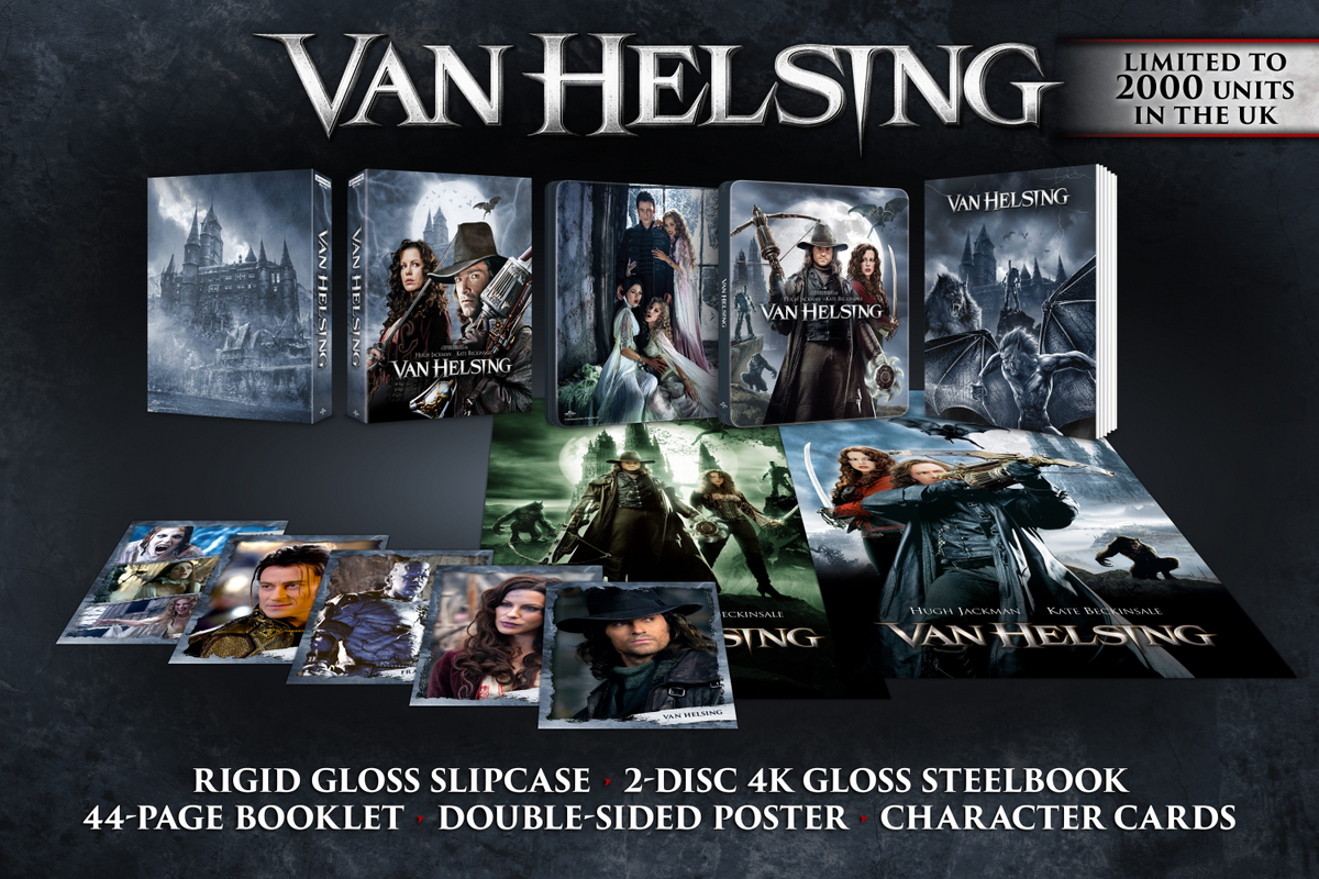 Van Helsing Collectors Ed 4k UHD/BD Steelbook [Blu-ray]