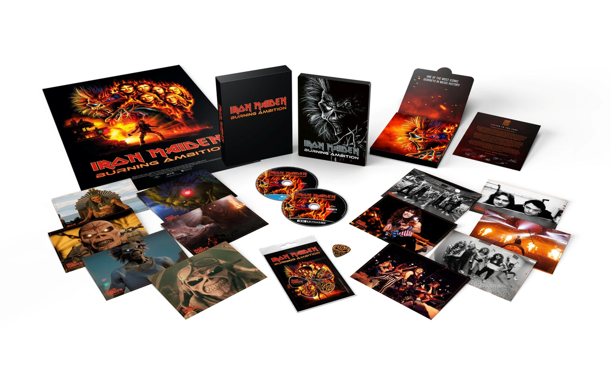 Iron Maiden: Burning Ambition Special Edition Steelbook [Blu-ray]
