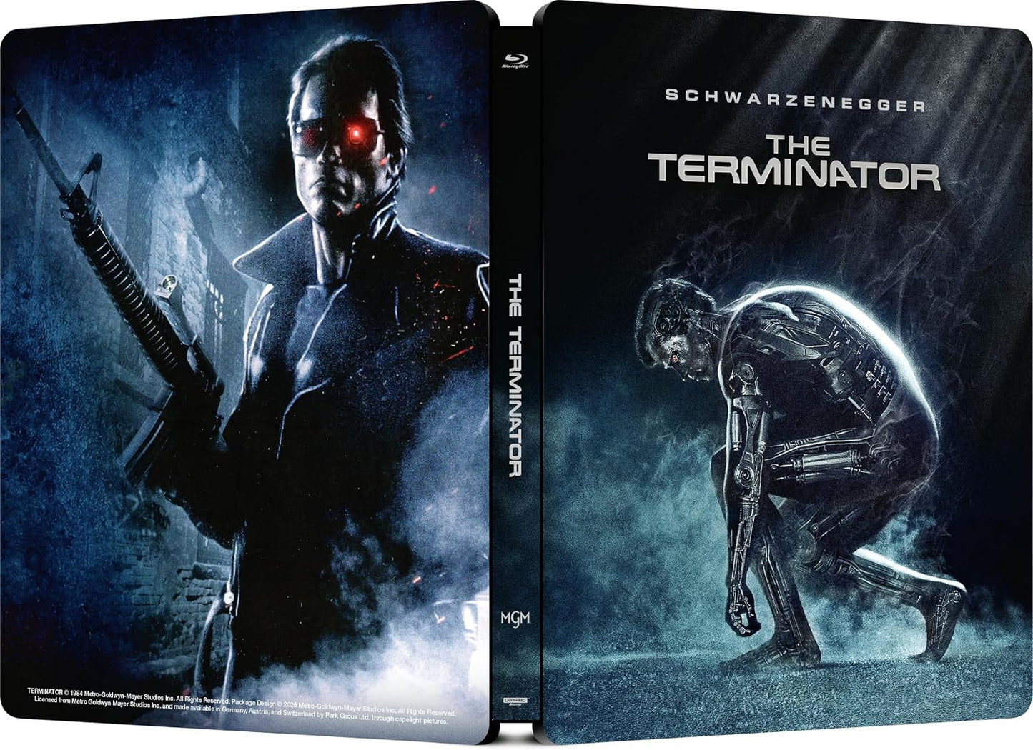 The Terminator 4k UHD/BD Steelbook [Blu-ray]