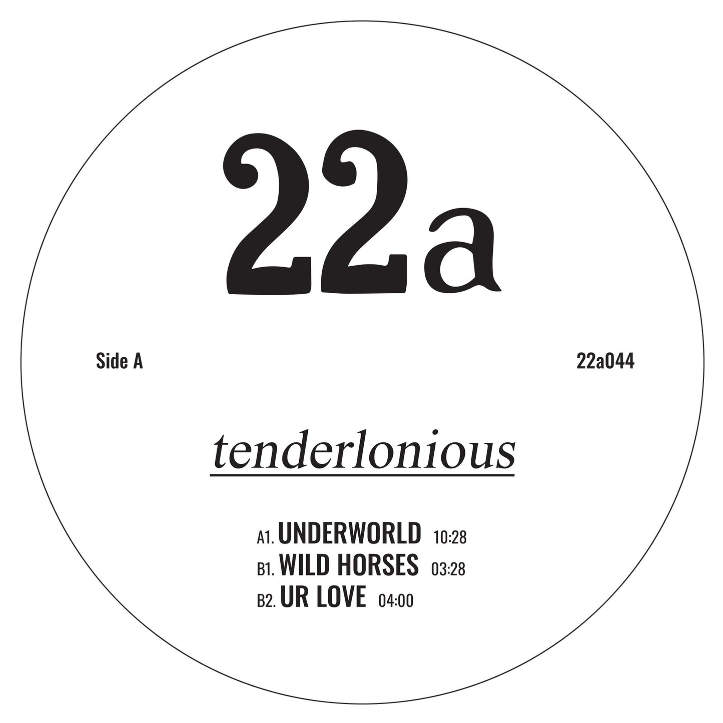 Tenderlonious - Underworld [VINYL]