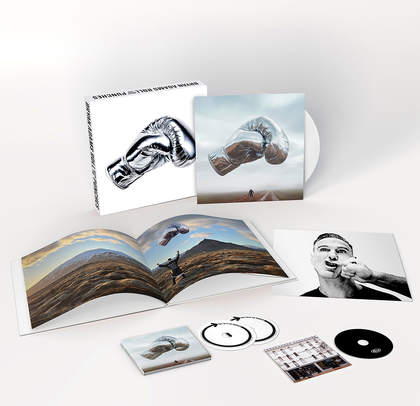 Bryan Adams - Roll With The Punches (White LP & 3CD) [VINYL]