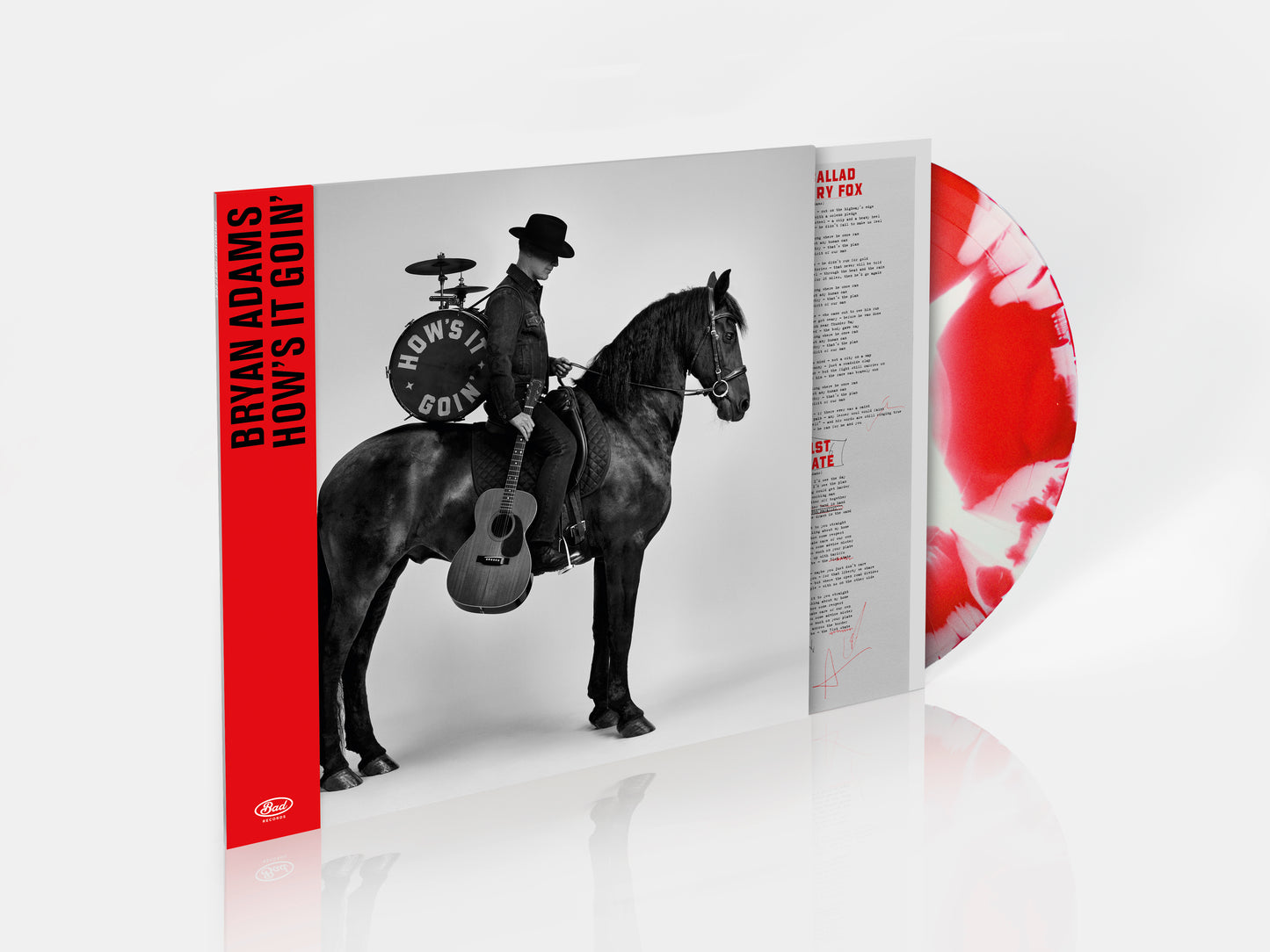 BRYAN ADAMS - How's It Goin' (Red/White Sunburst LP) [VINYL]