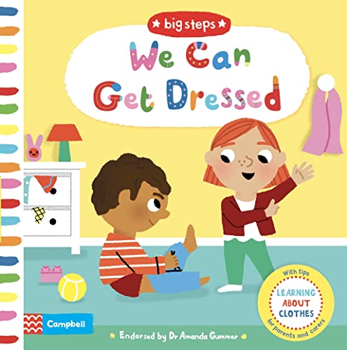 We Can Get Dressed: Putting on My Clothes (Campbell Big Steps)